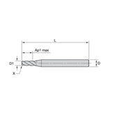 Solid Carbide End Mills • VariMill XTREME • Series 4X0E • Chamfered • 4 Flute • Cylindrical Shank • Metric - Big-tools Industrial Supply Tools for Metal Cutting